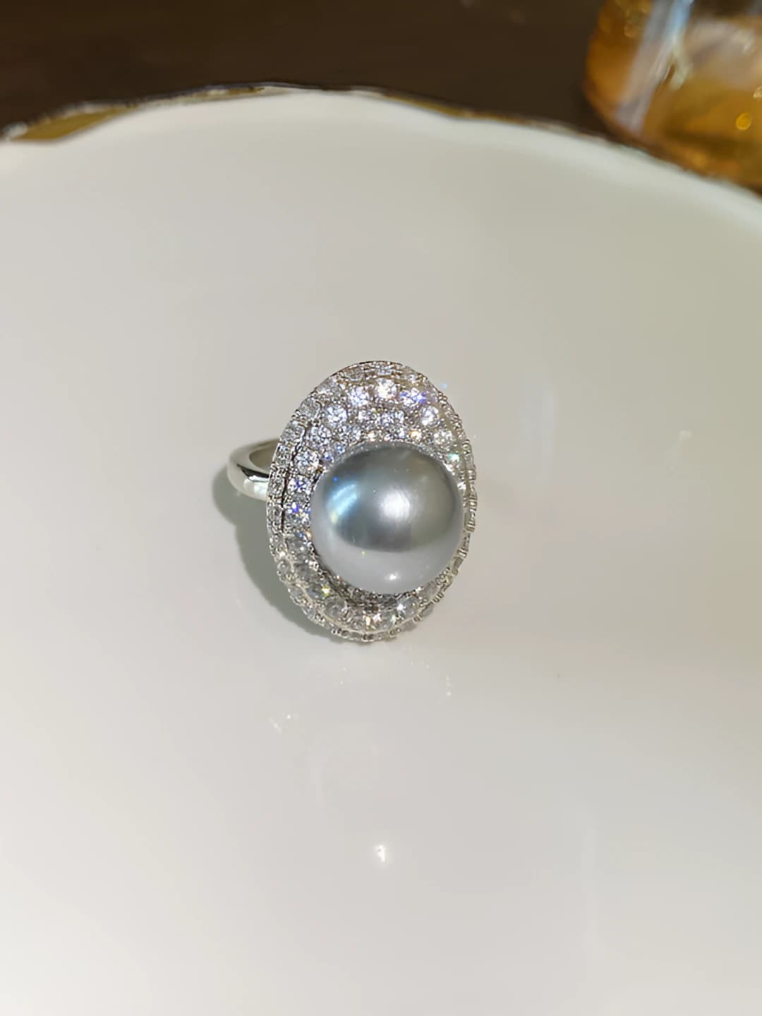 40# Ring - Silver - Grey