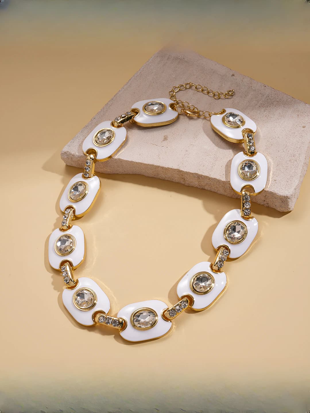 Necklace-White