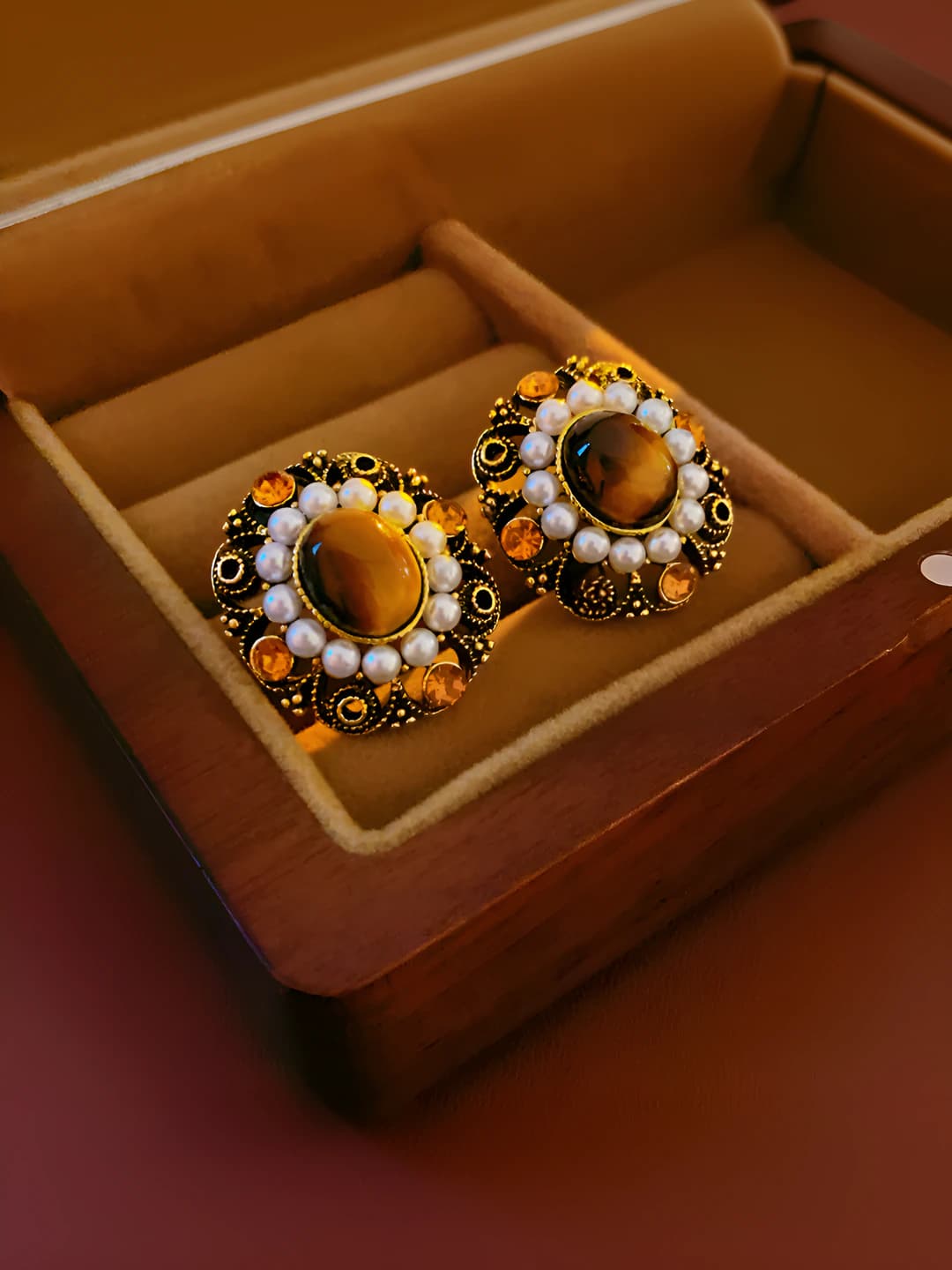 29# Серебряная игла - Золотой - Кофейный