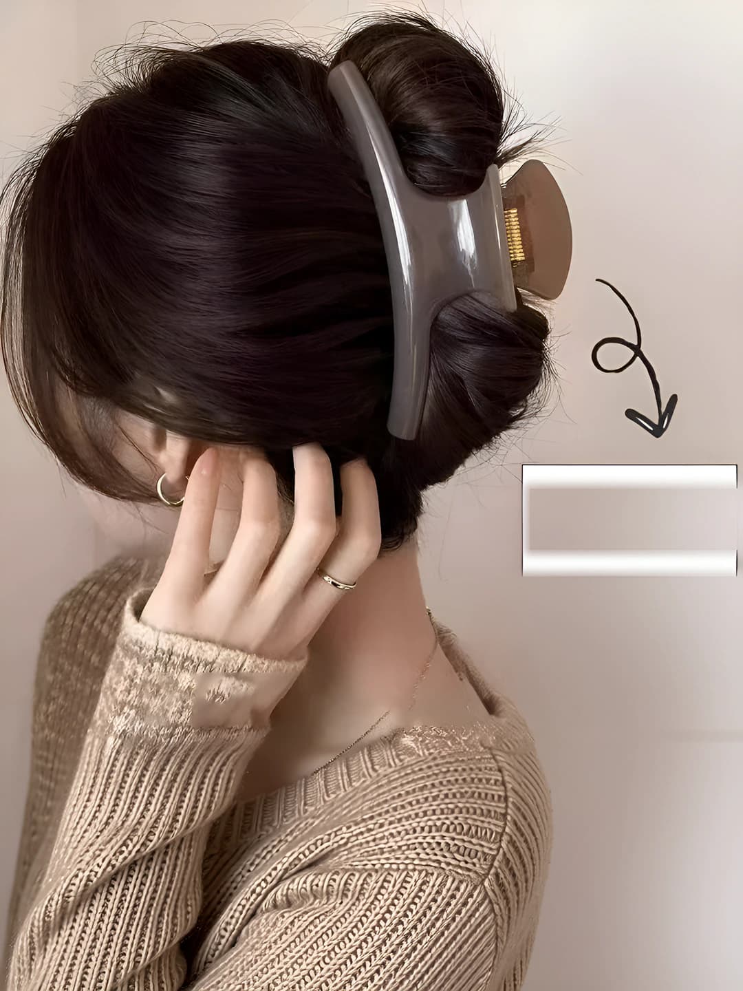Linen brown, 15 cm