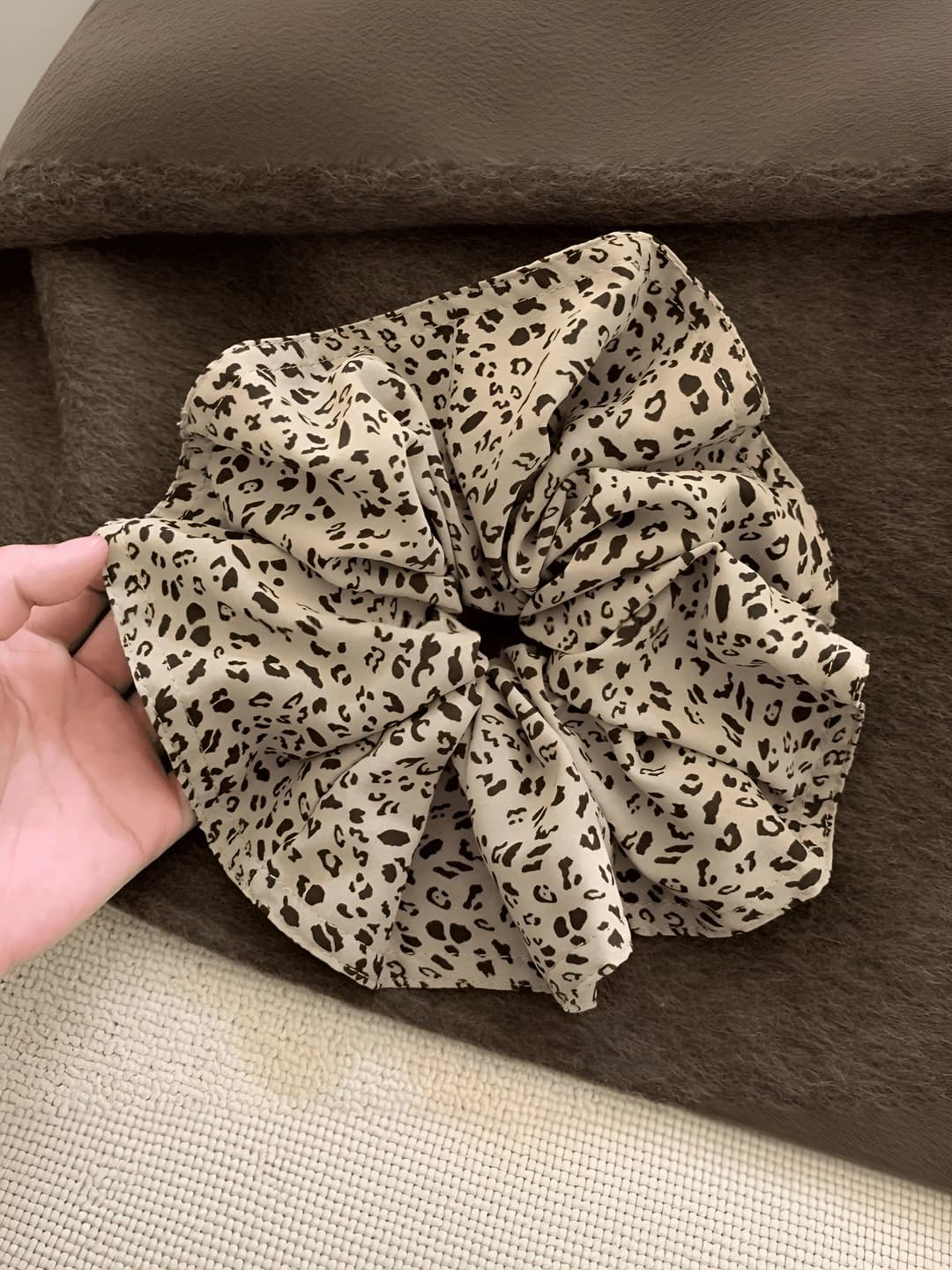 Light coffee leopard approx 18 cm