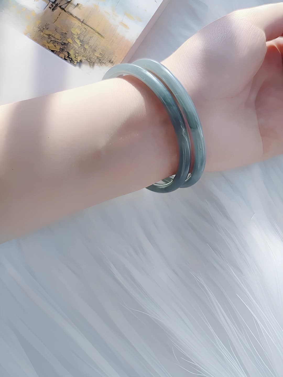 Hazy blue, 2 pcs, 58mm