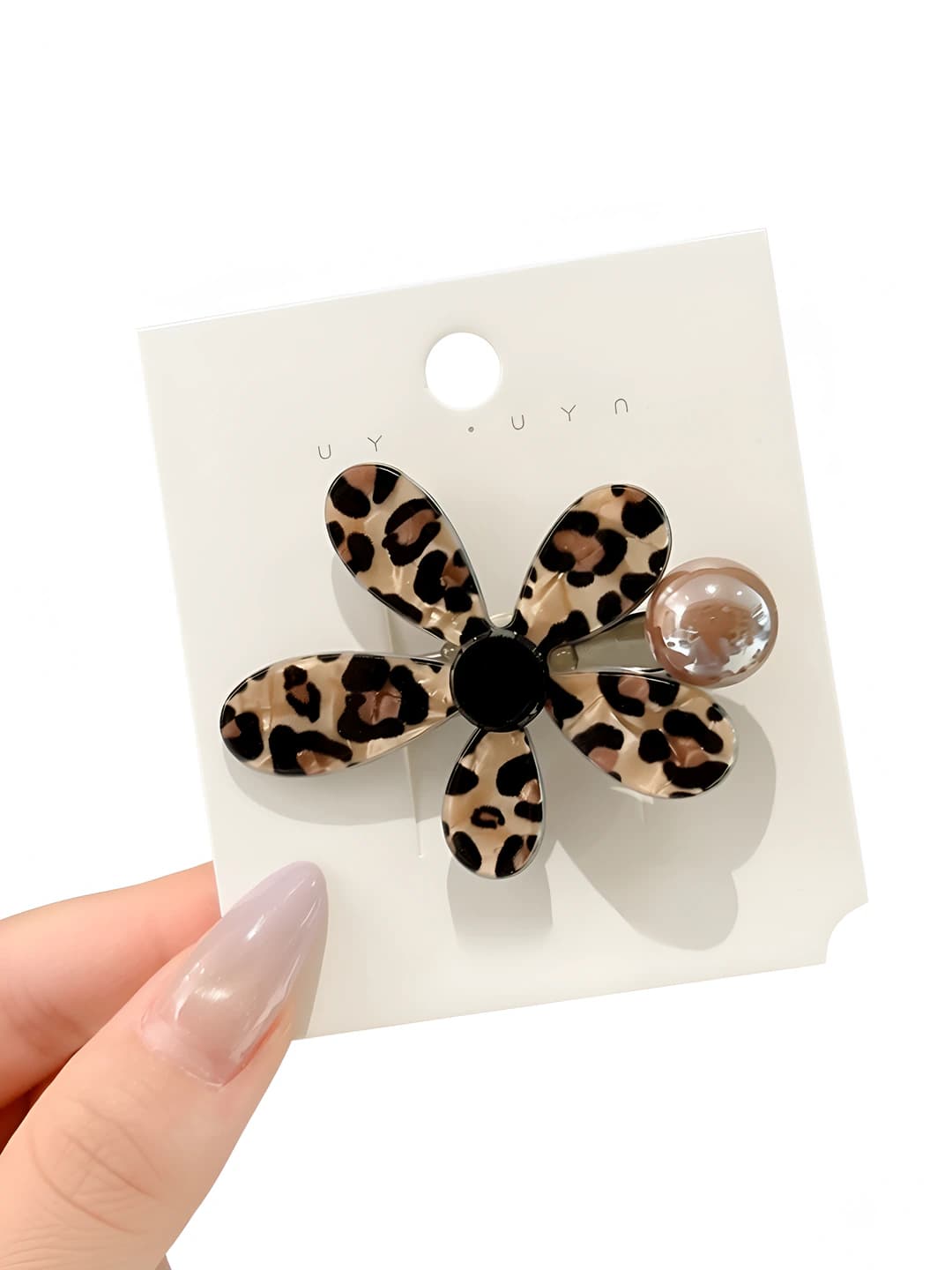 1# Leopard guli qisqich 1 dona ~6.5 sm
