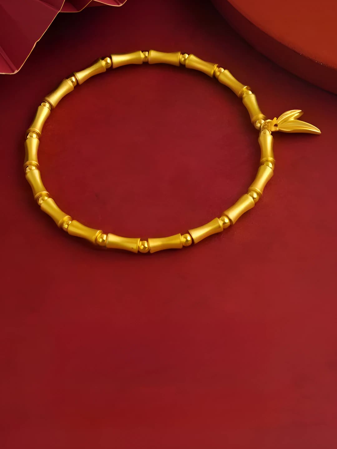 Gold, bamboo, 1 pc