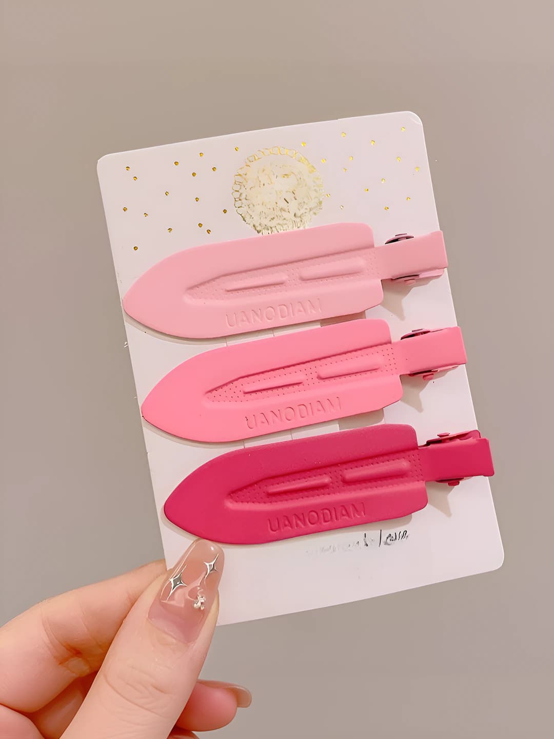 Pink - 3 pcs 7 cm