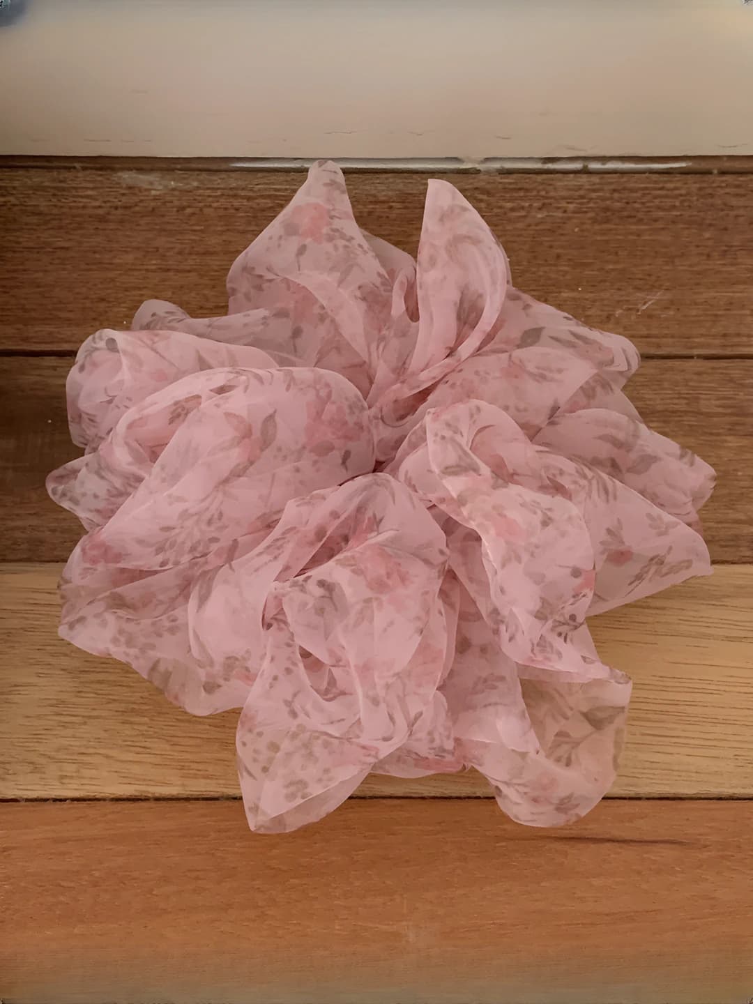 Sweet pink cherry blossom organza 20 cm