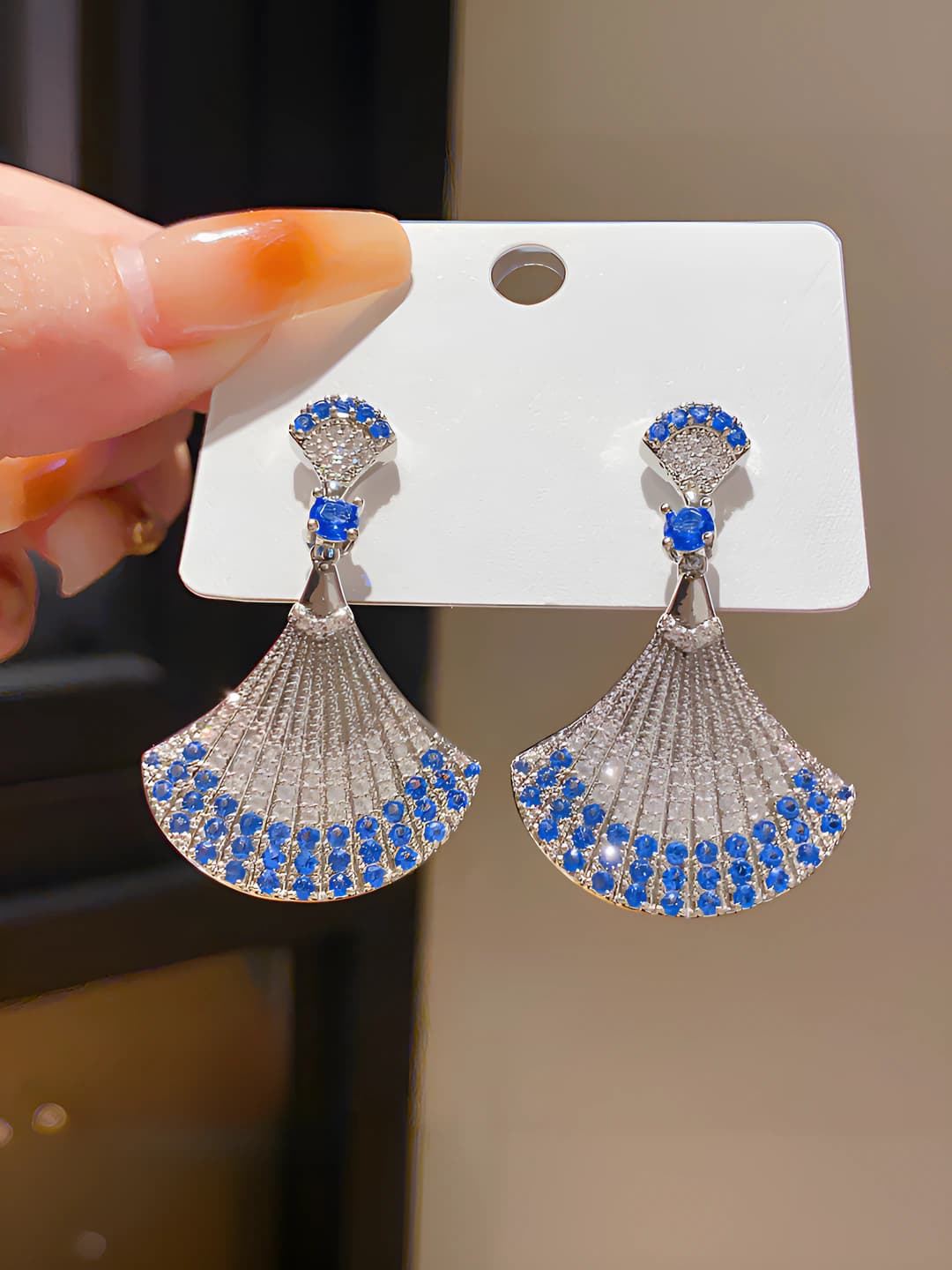 45# Stud - Silver - Blue