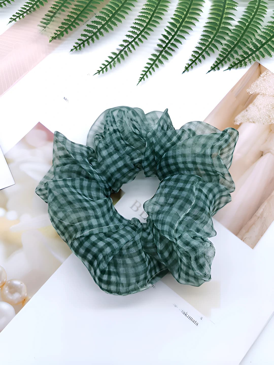 15. Small plaid green