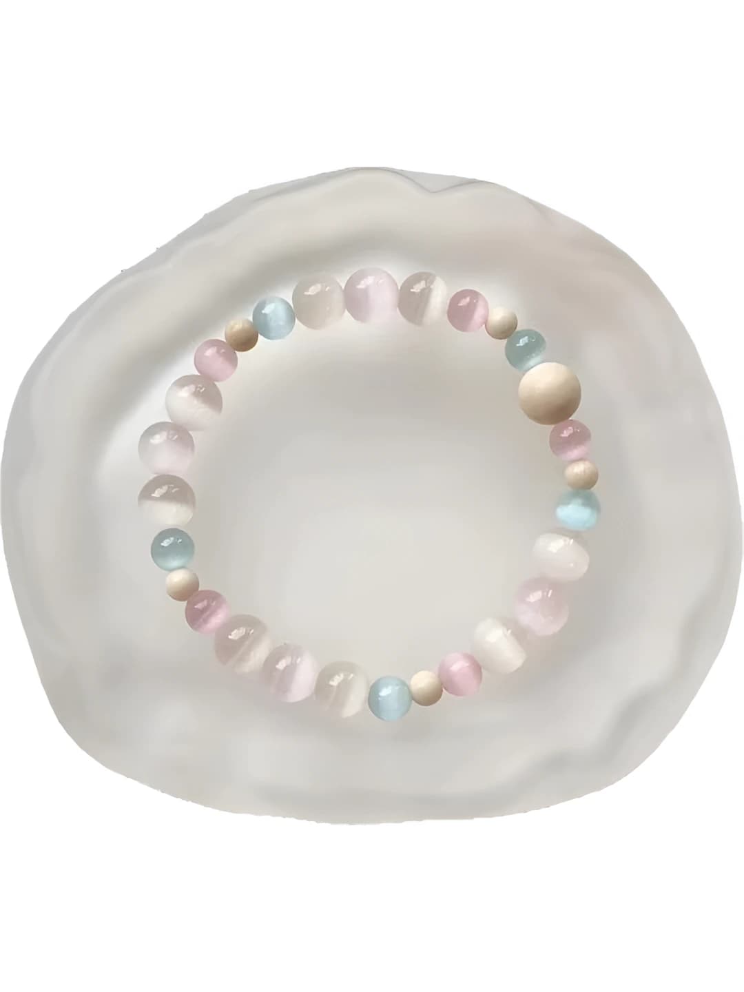 Cat's eye stone bracelet