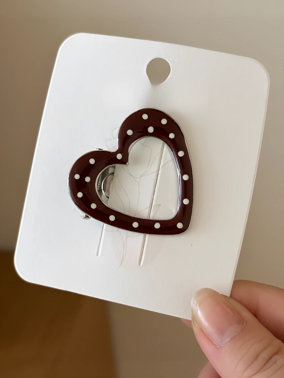 #7 Heart shape, 4 cm