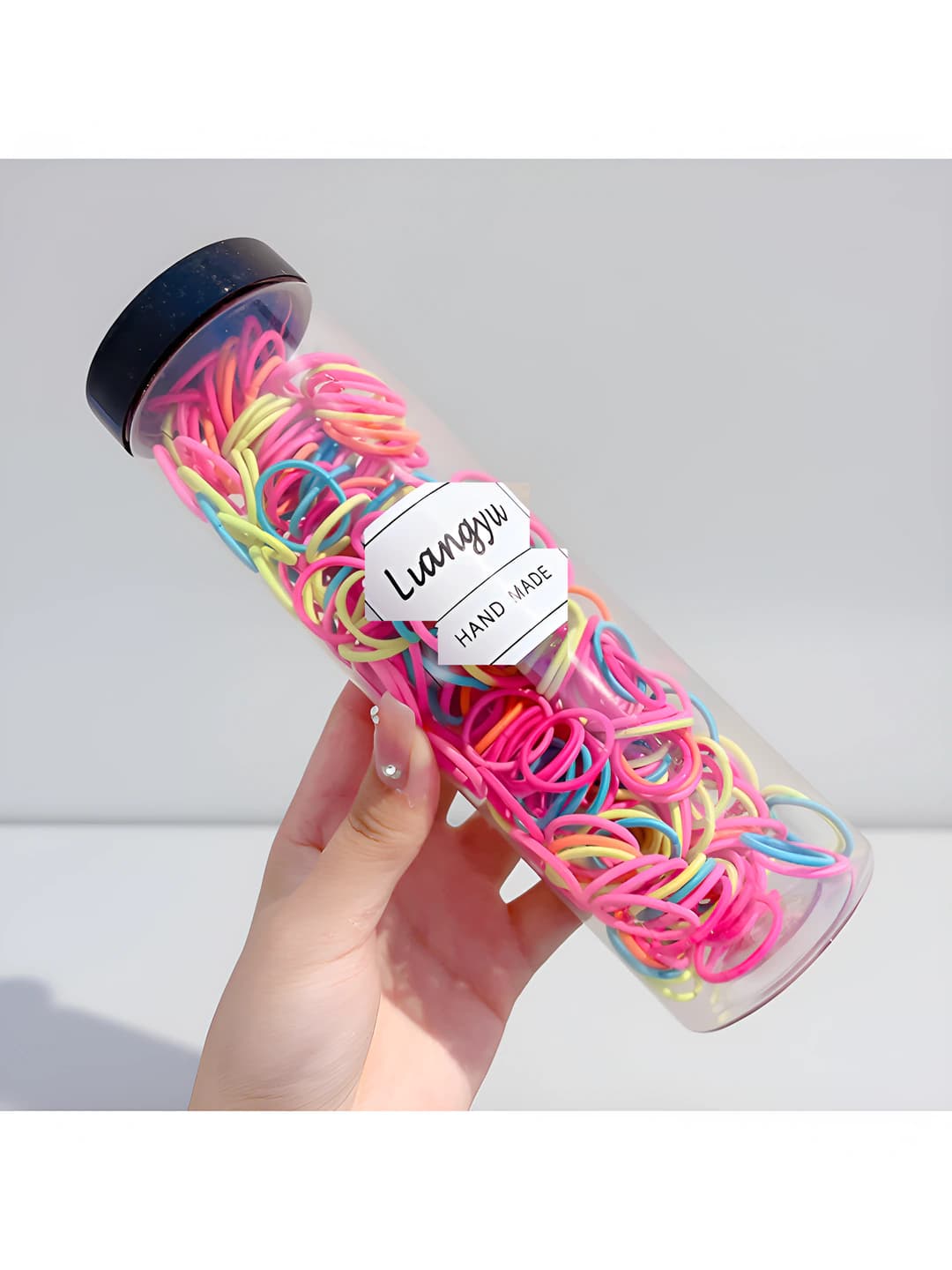 Neon basic small ring 300 pcs, ~2 cm