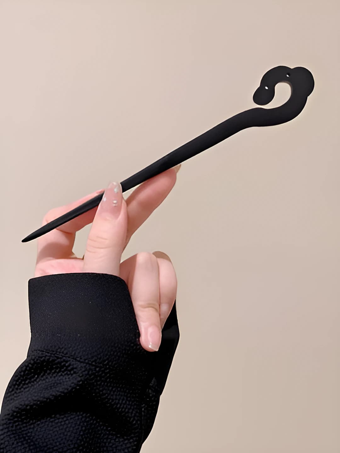 Black ebony ruyi 17 cm