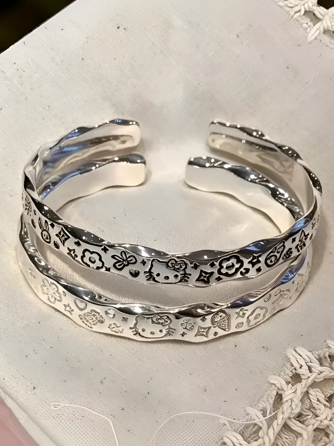Vintage style Hello Kitty bracelet