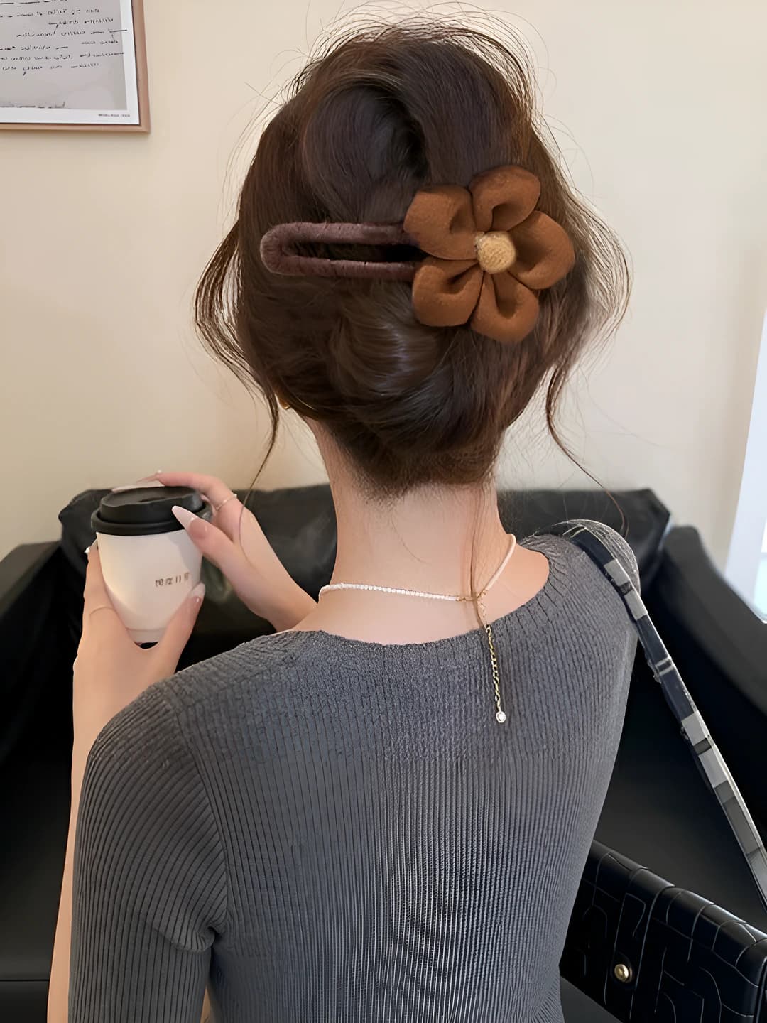Dark coffee flower