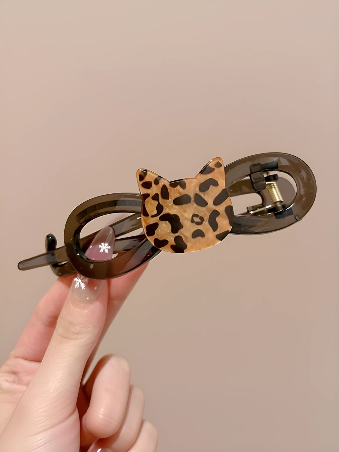 1# Леопардовый кот зажим 11cm