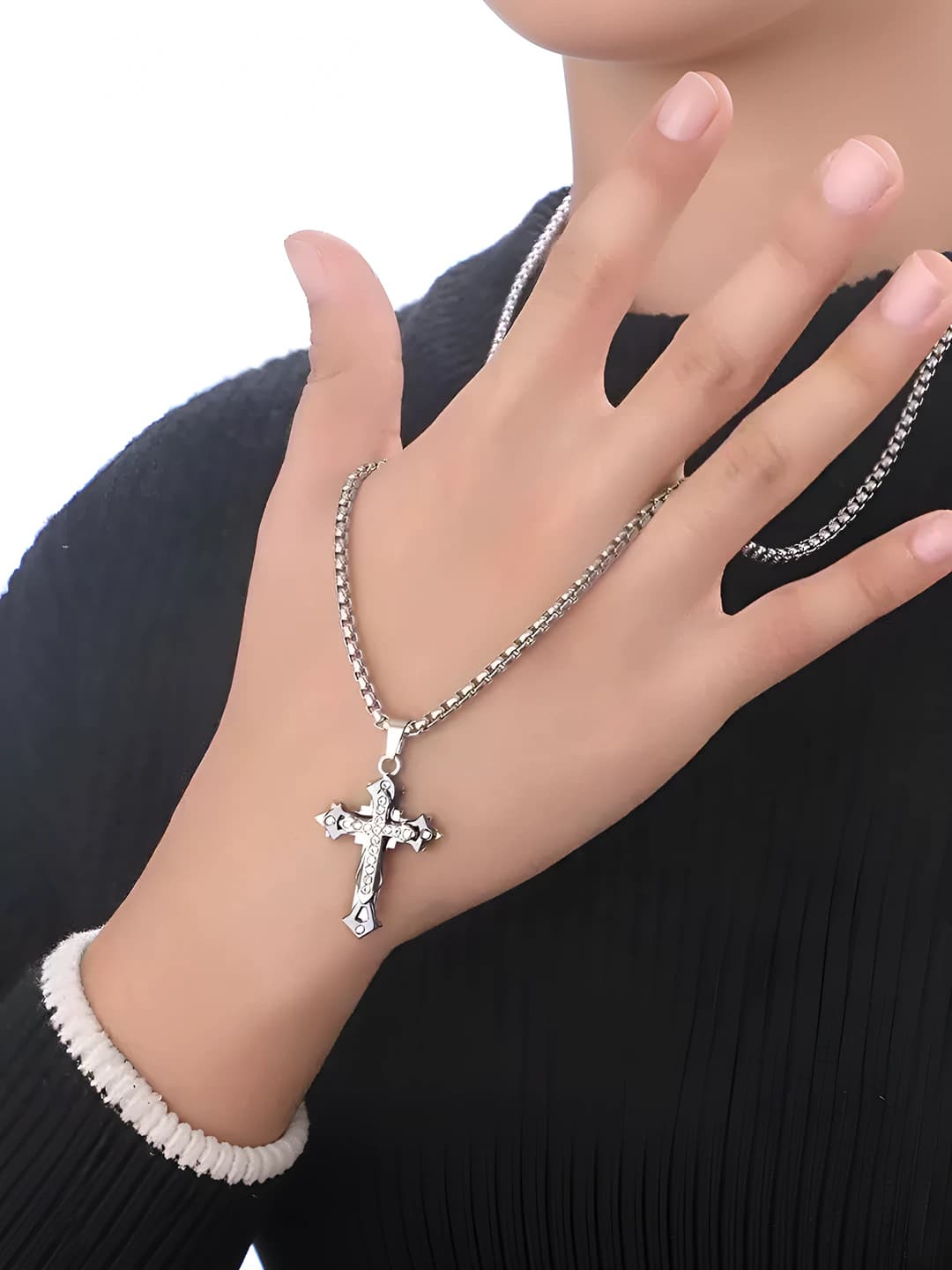 Diamond Cross Necklace