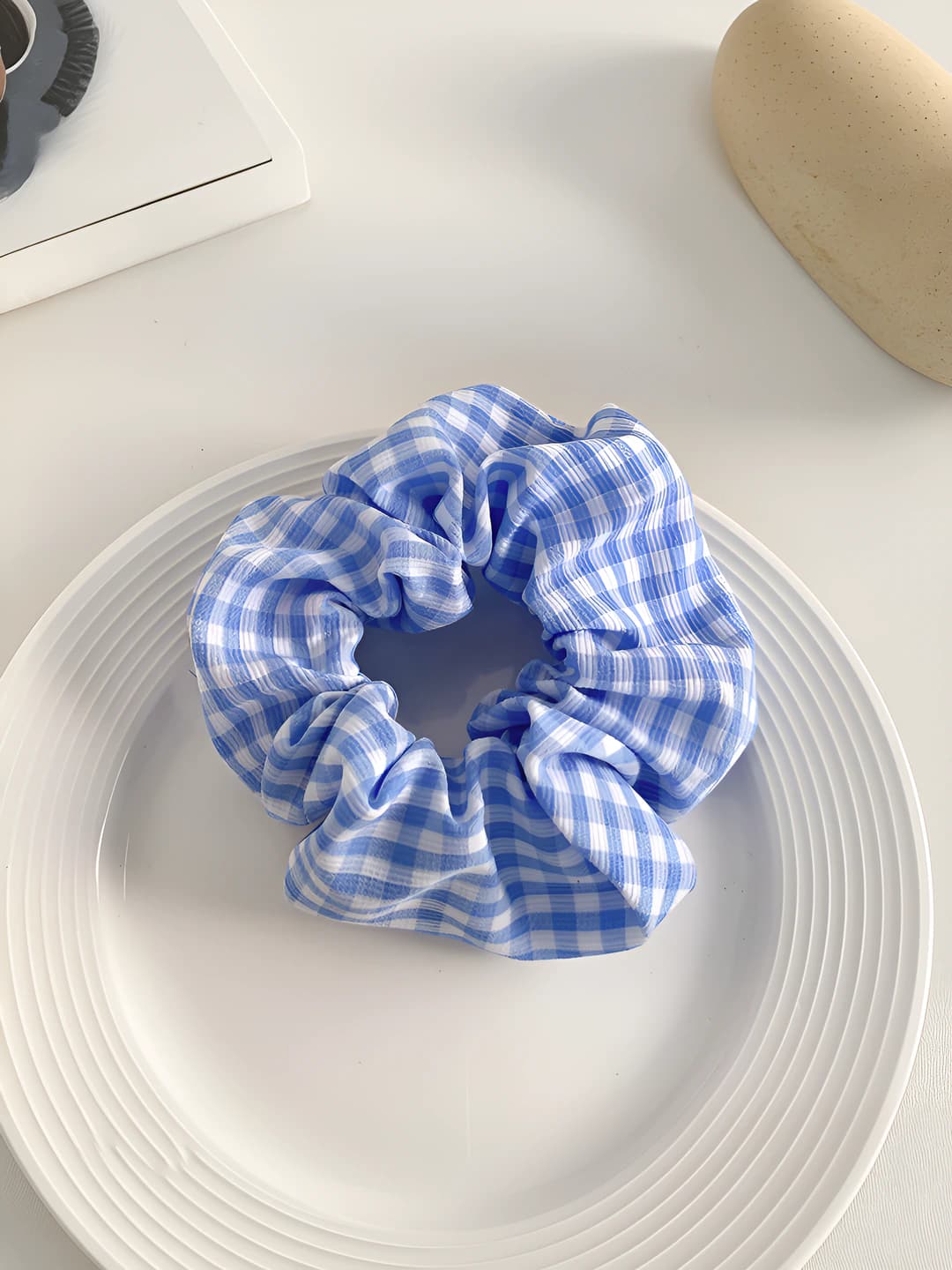 12# Blue - small plaid