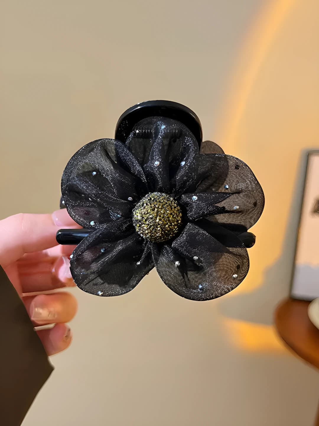 3# Black (flowers 7.5 cm)