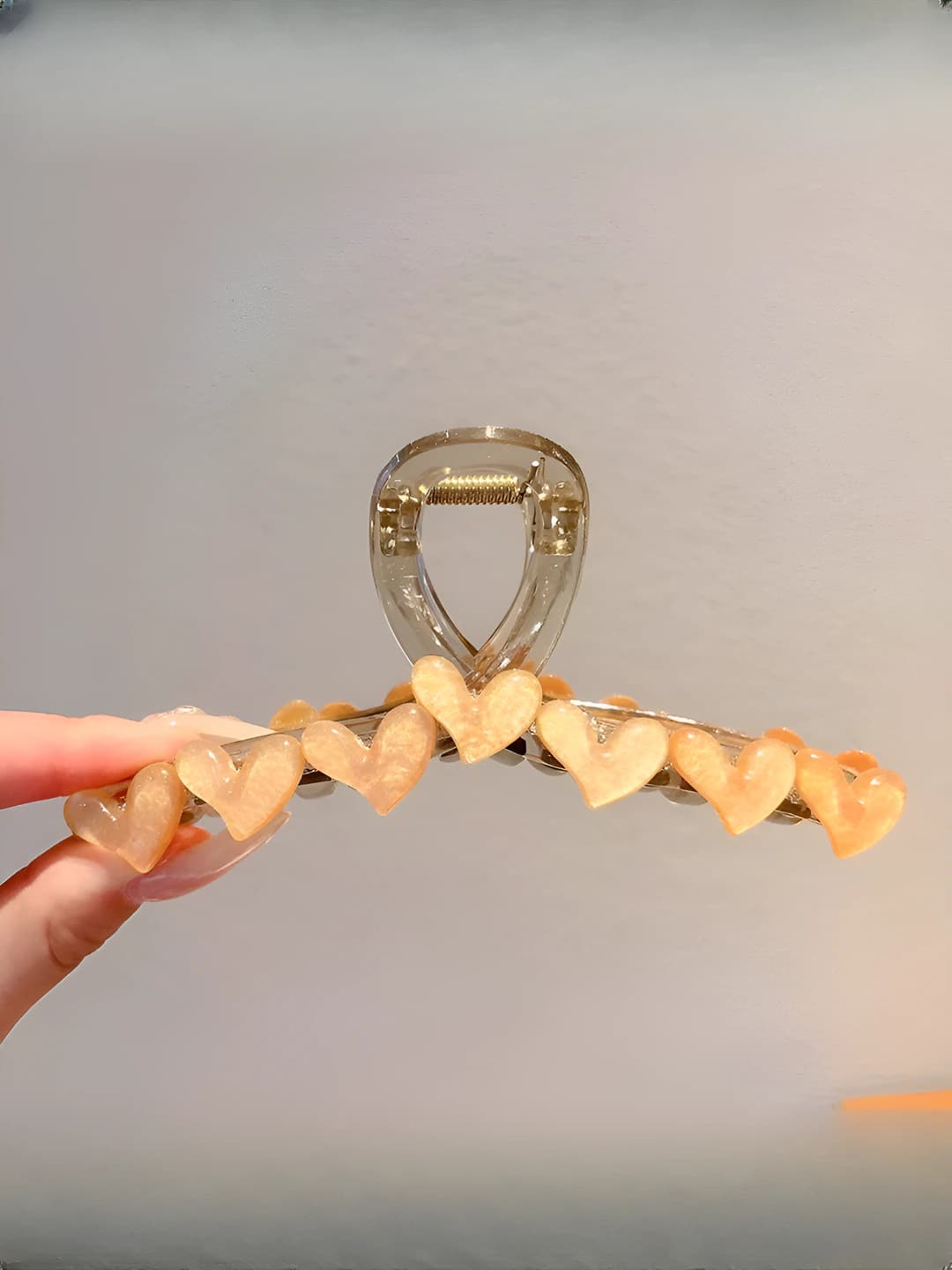 Кофейный сердце, большое 13 см