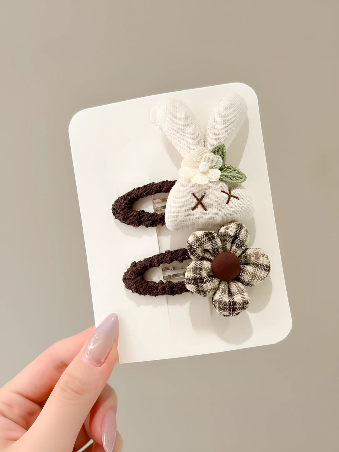 2# Rabbit+flower-5 cm