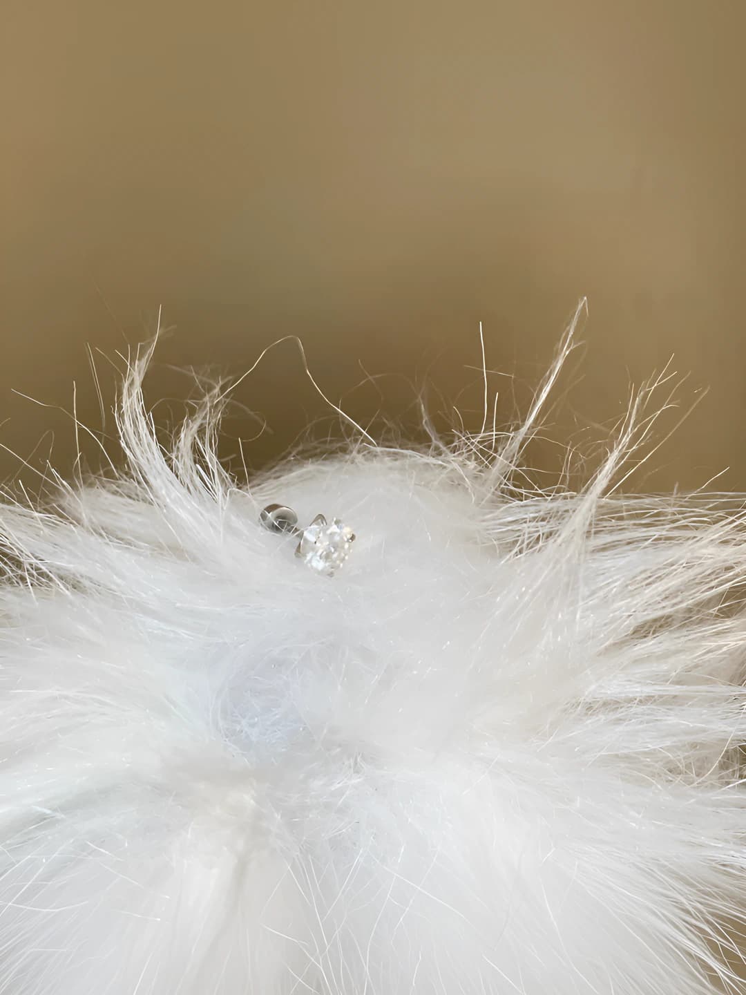 0.8 ct 6mm Pure white (1 pc)