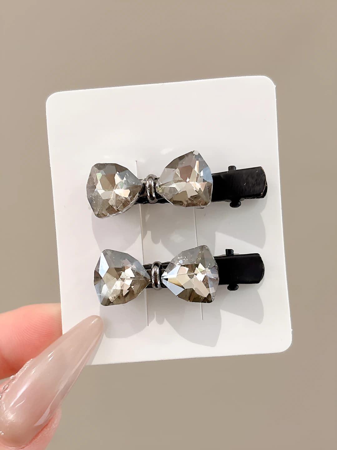 Black, 2 pcs, ~3.5 cm
