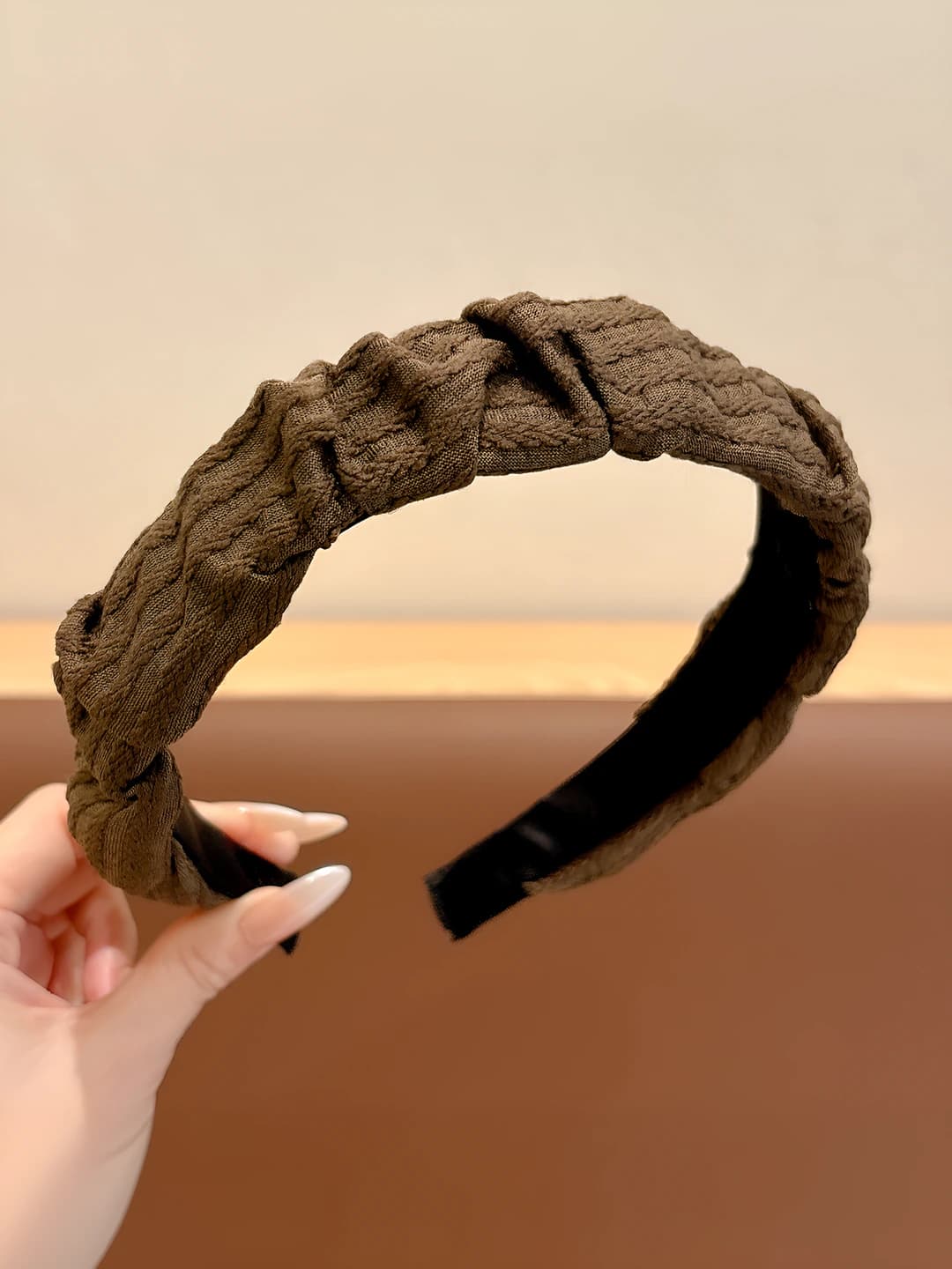 Кофейный - 3.5 см