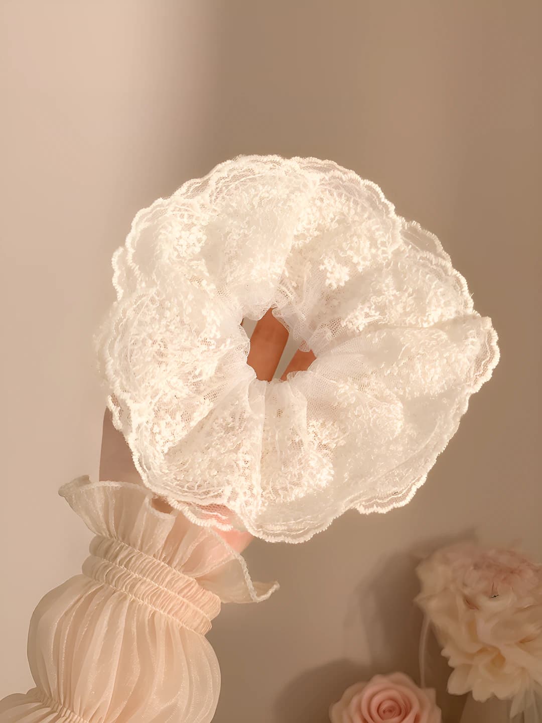 3# Lace off-white 4 layers 18 cm