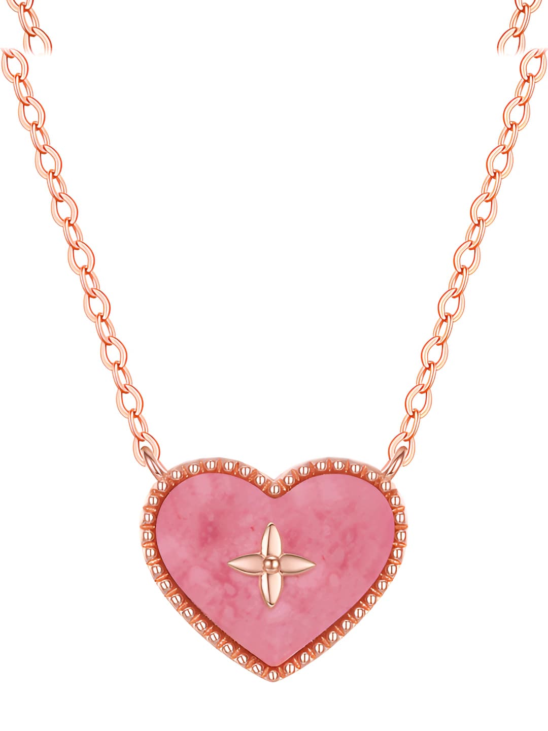 Large heart necklace