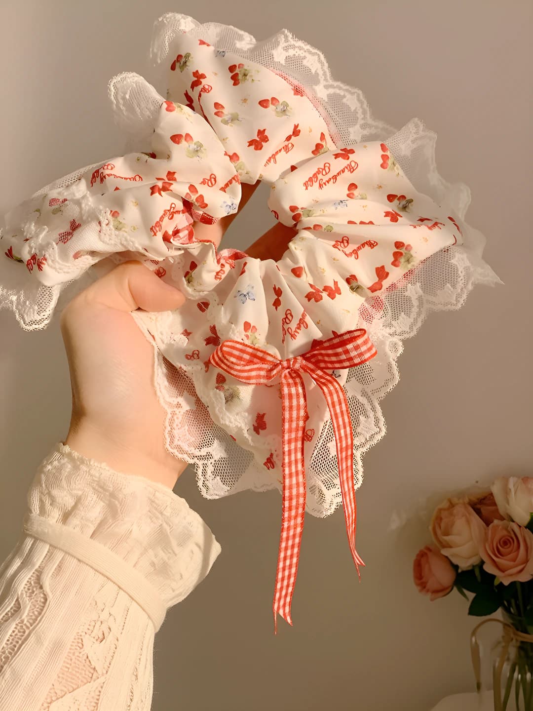 8# Pizza sauce (scarf), 17 cm