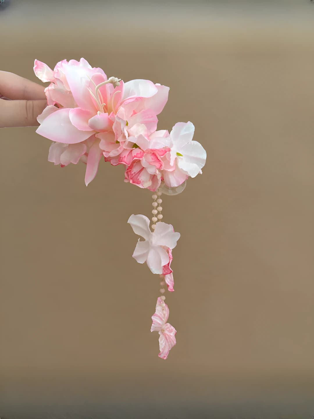 74# Duckbill clip - Pink - Single