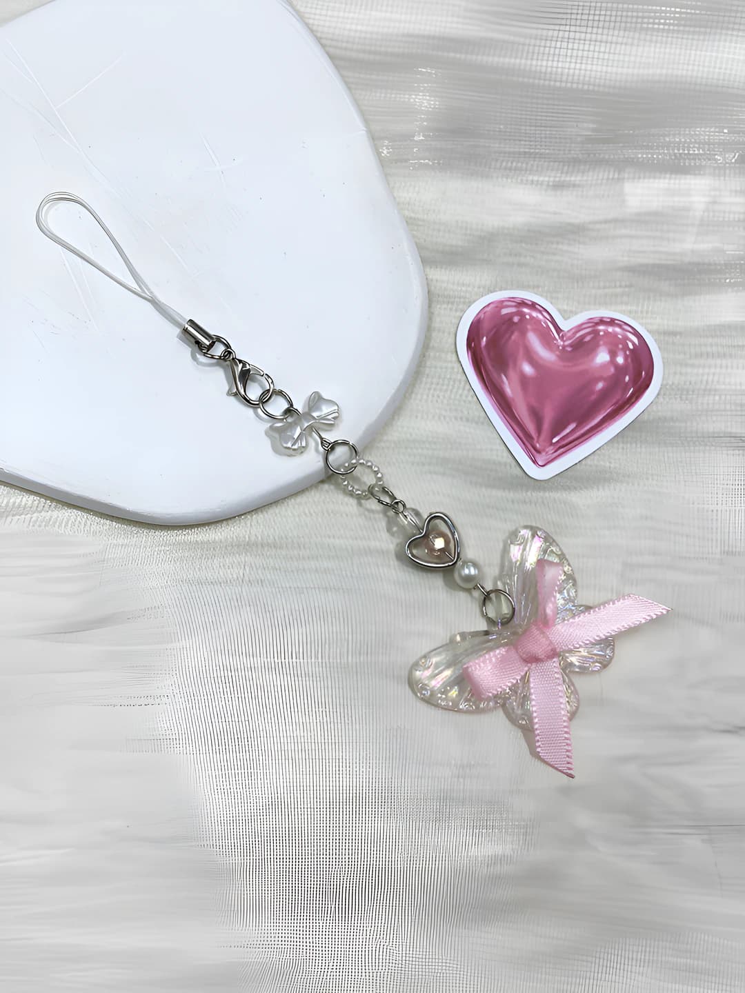 Pink bow