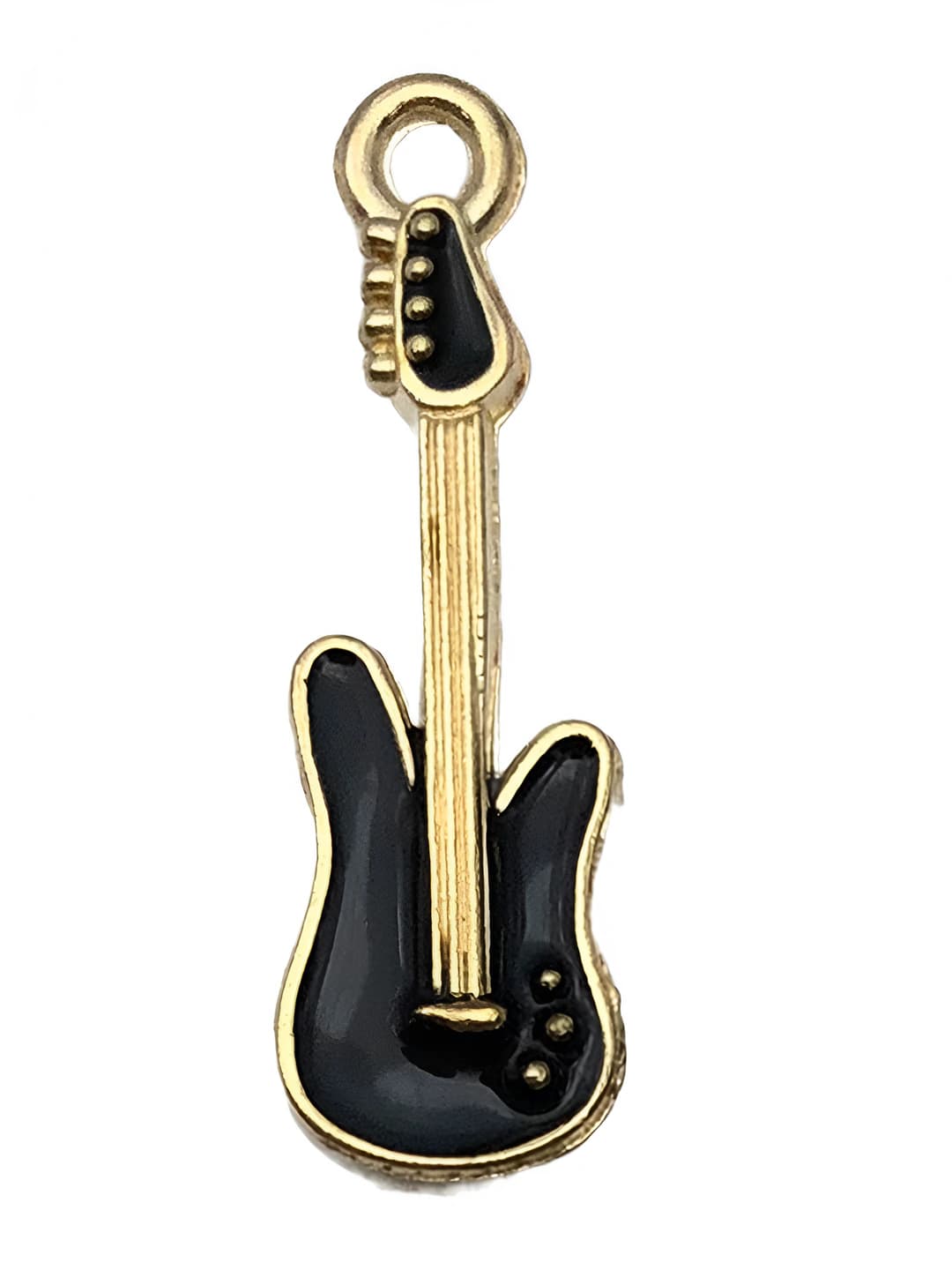 1 dona qora gitara 27x9mm-1.4g