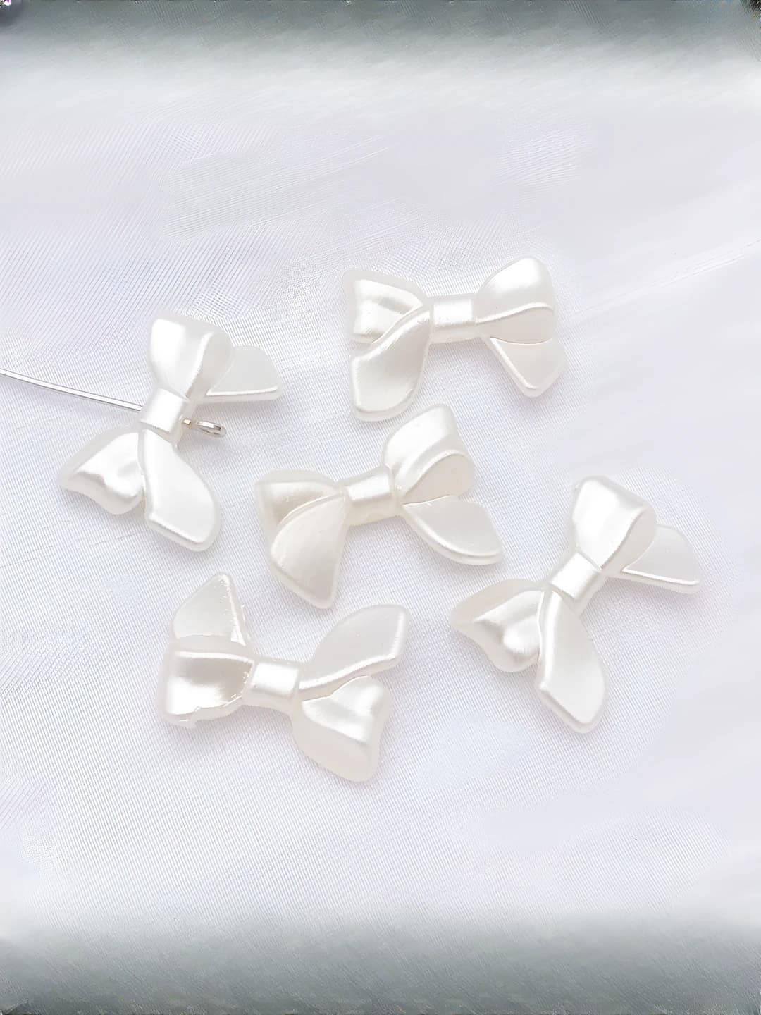 1 ta oqsimon ABS soxta marvarid, 15x20 mm, 0.5 g