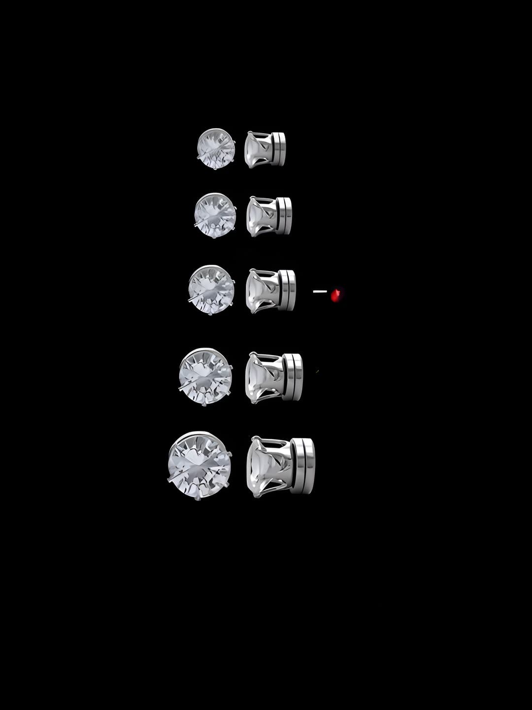 6mm (magnit quloq qisqichi, 1 dona)