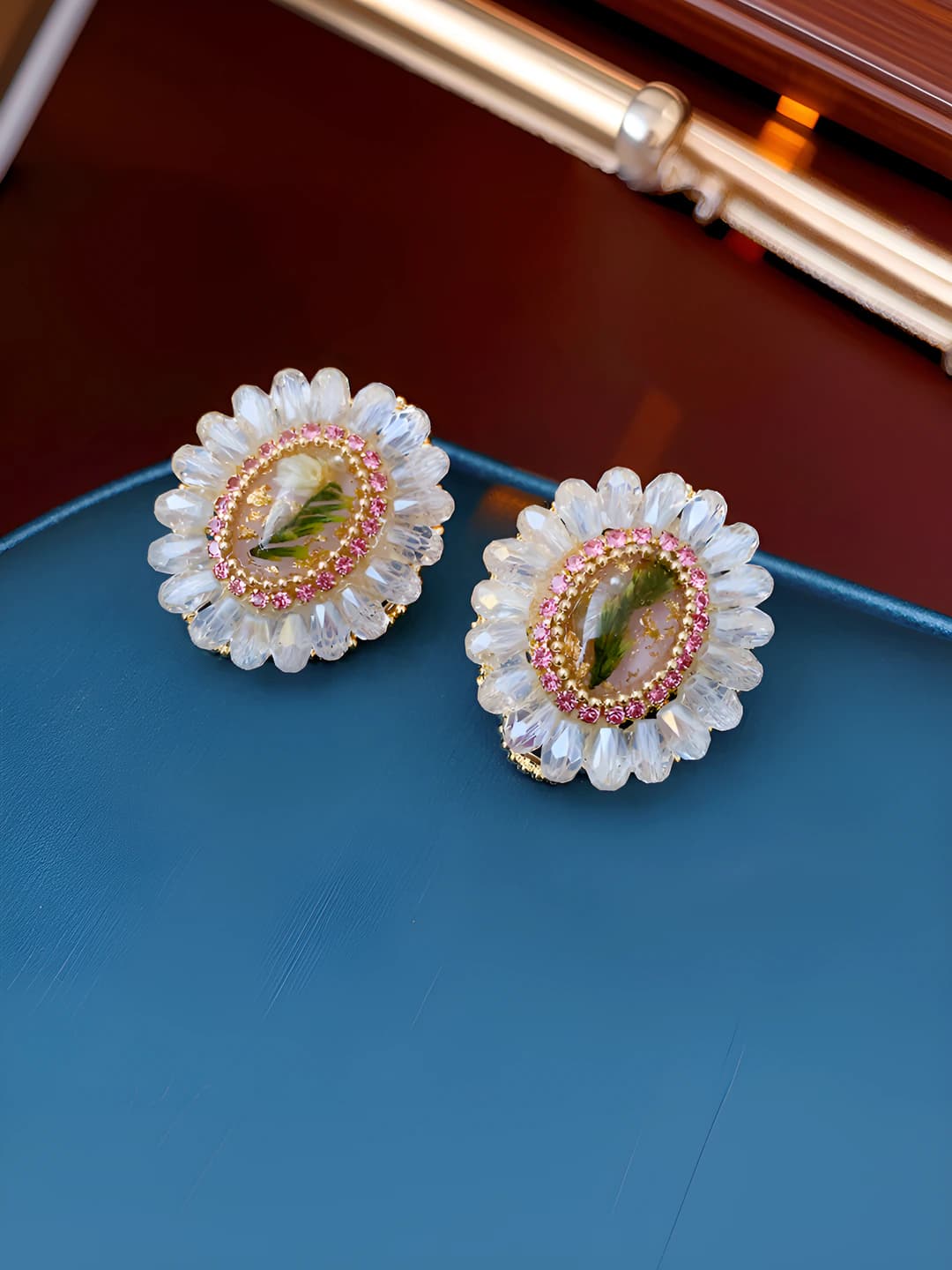 Серебряная игла - Золотой - Розовый