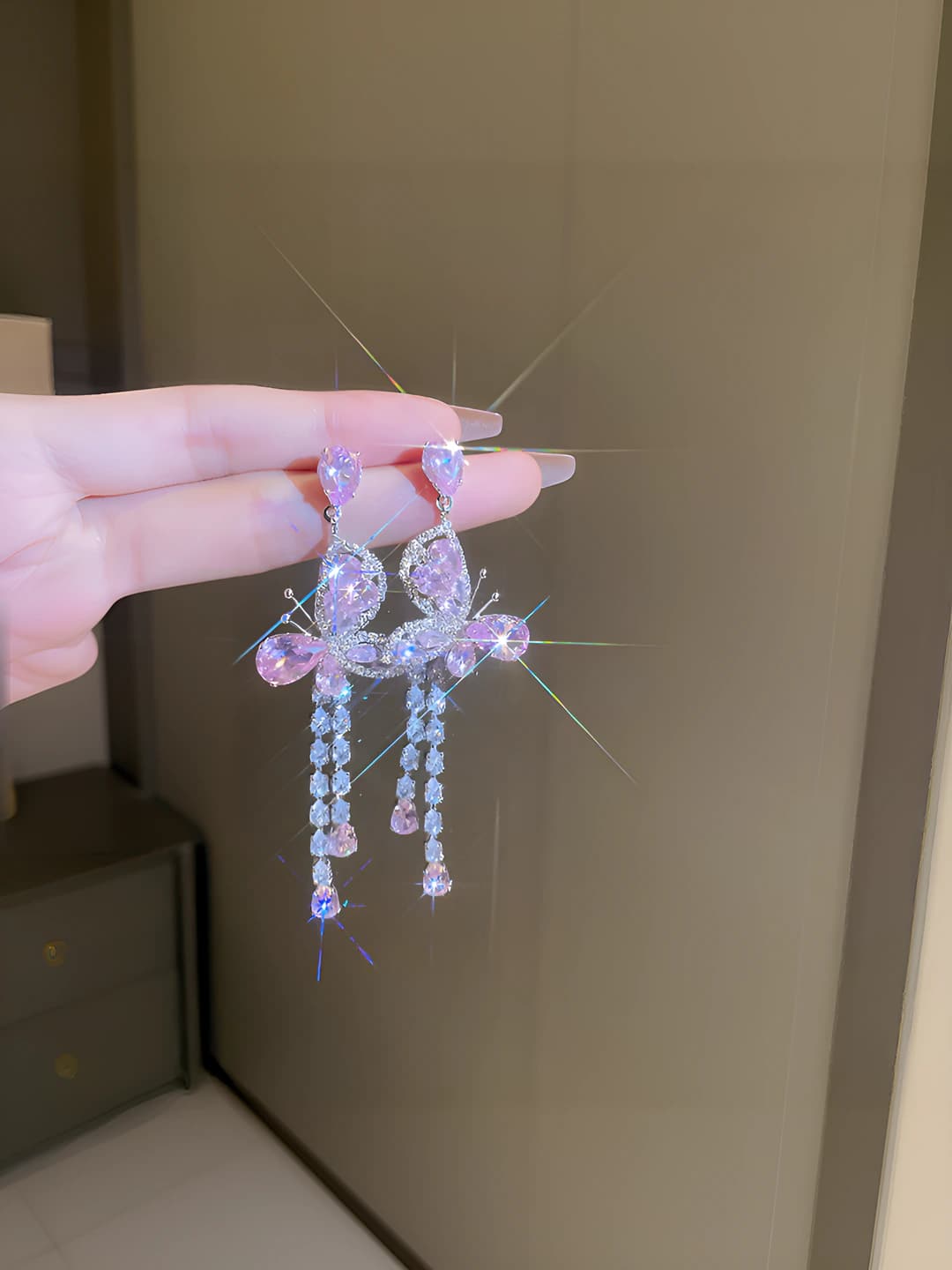 6# Post - Pink - Silver