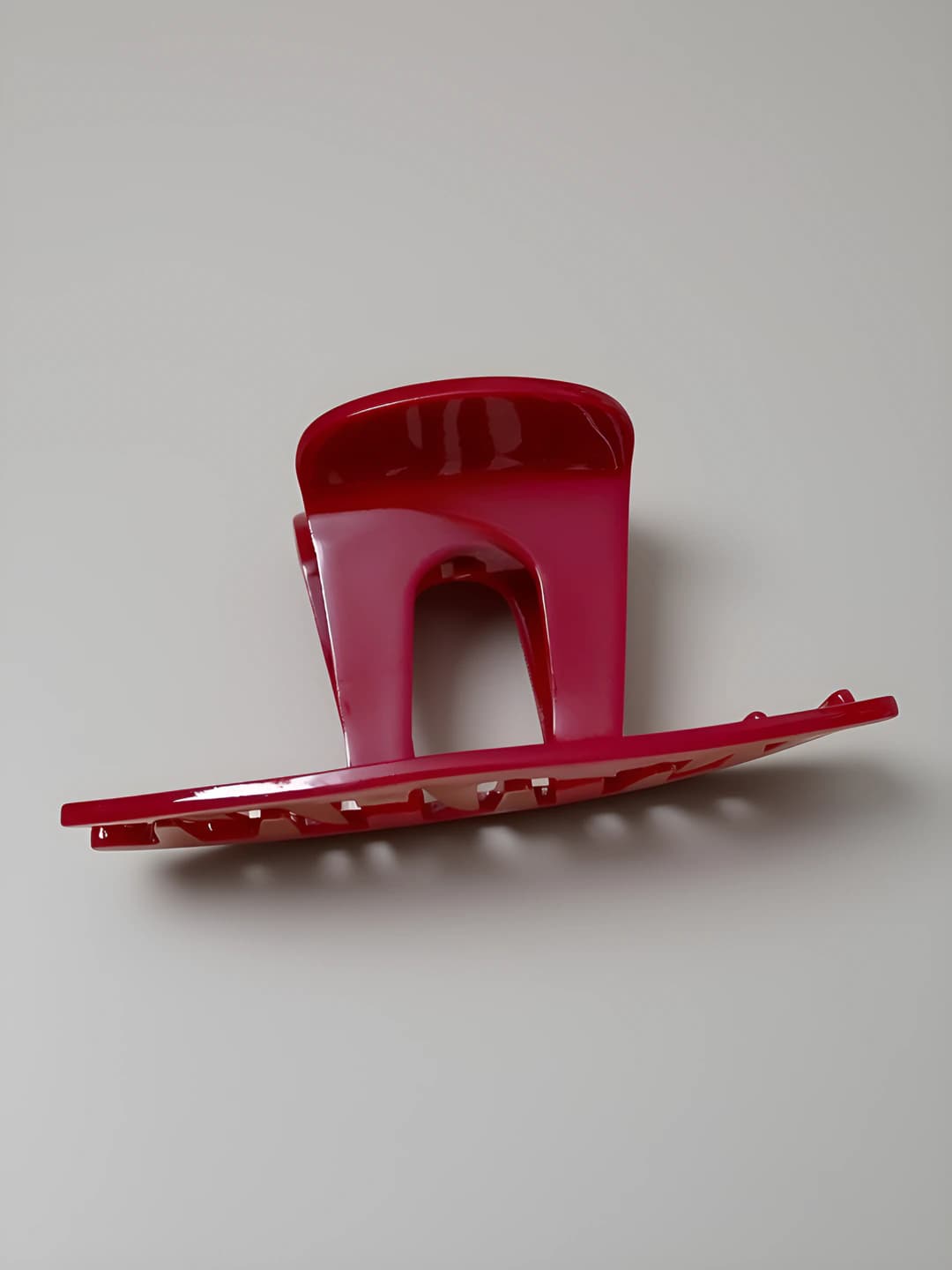 78# Claw clip - Rose red