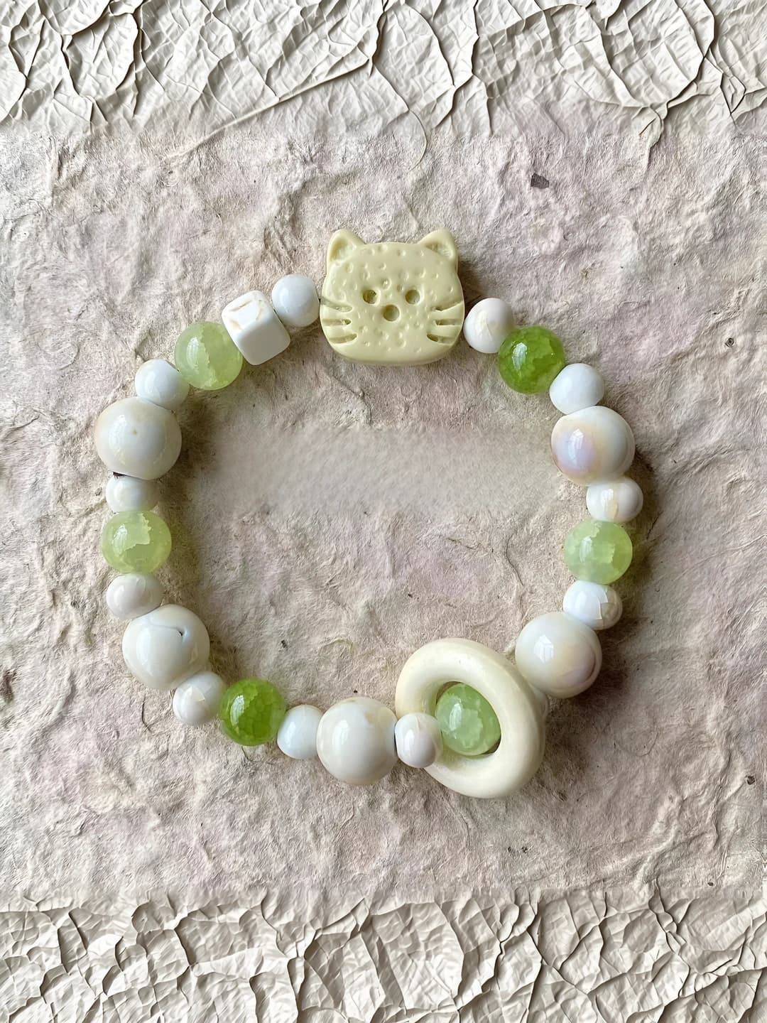Cookie cat, green, 1 pc