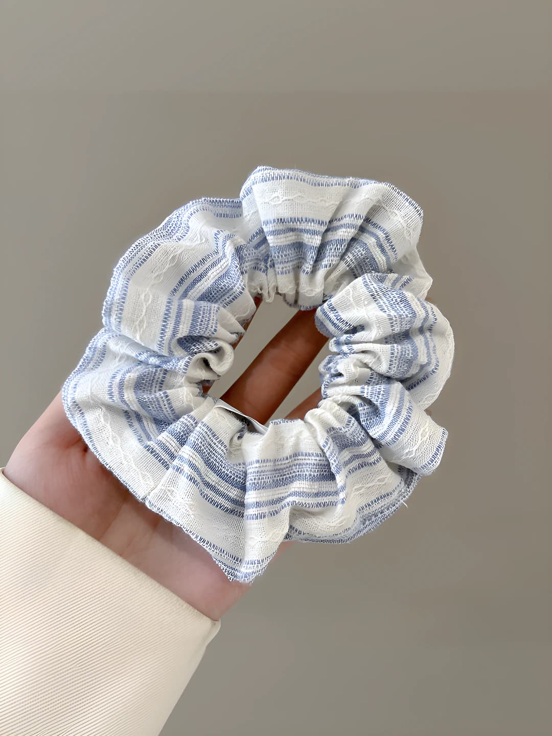 Sea salt striped, blue-white