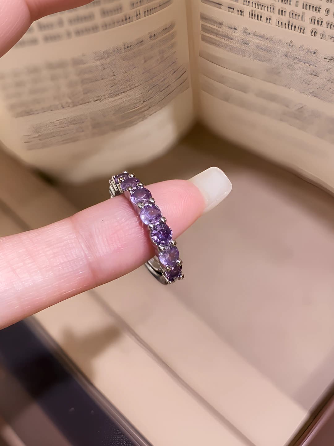 49# Ring - Purple