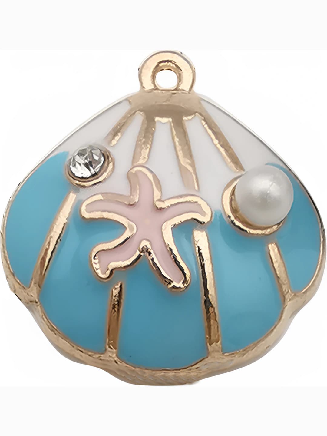 1 pc starfish pearl shell 20x21mm