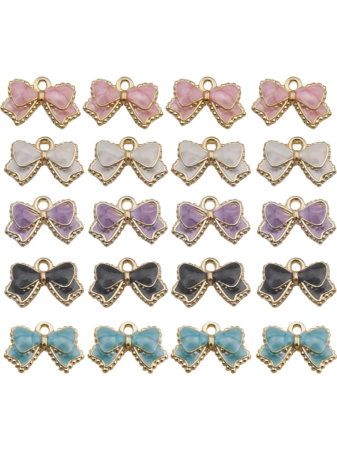 20 dona Aralash bow tie-5 variant-16.3g-SN70
