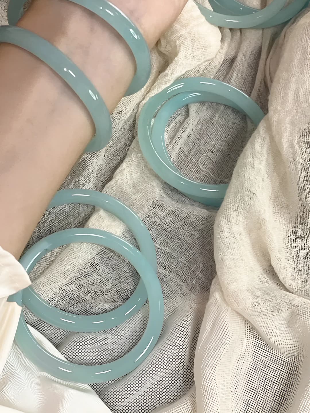 8mm, qoy ko'k, 1 dona