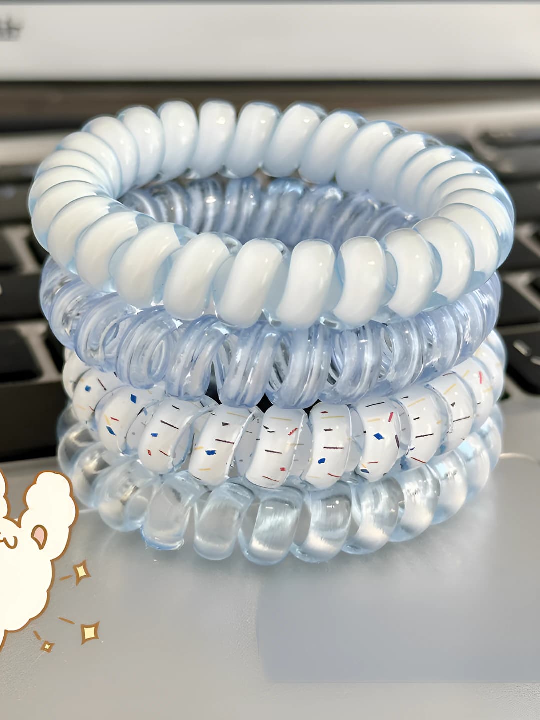 1# Blue 4-piece set 5.5 cm