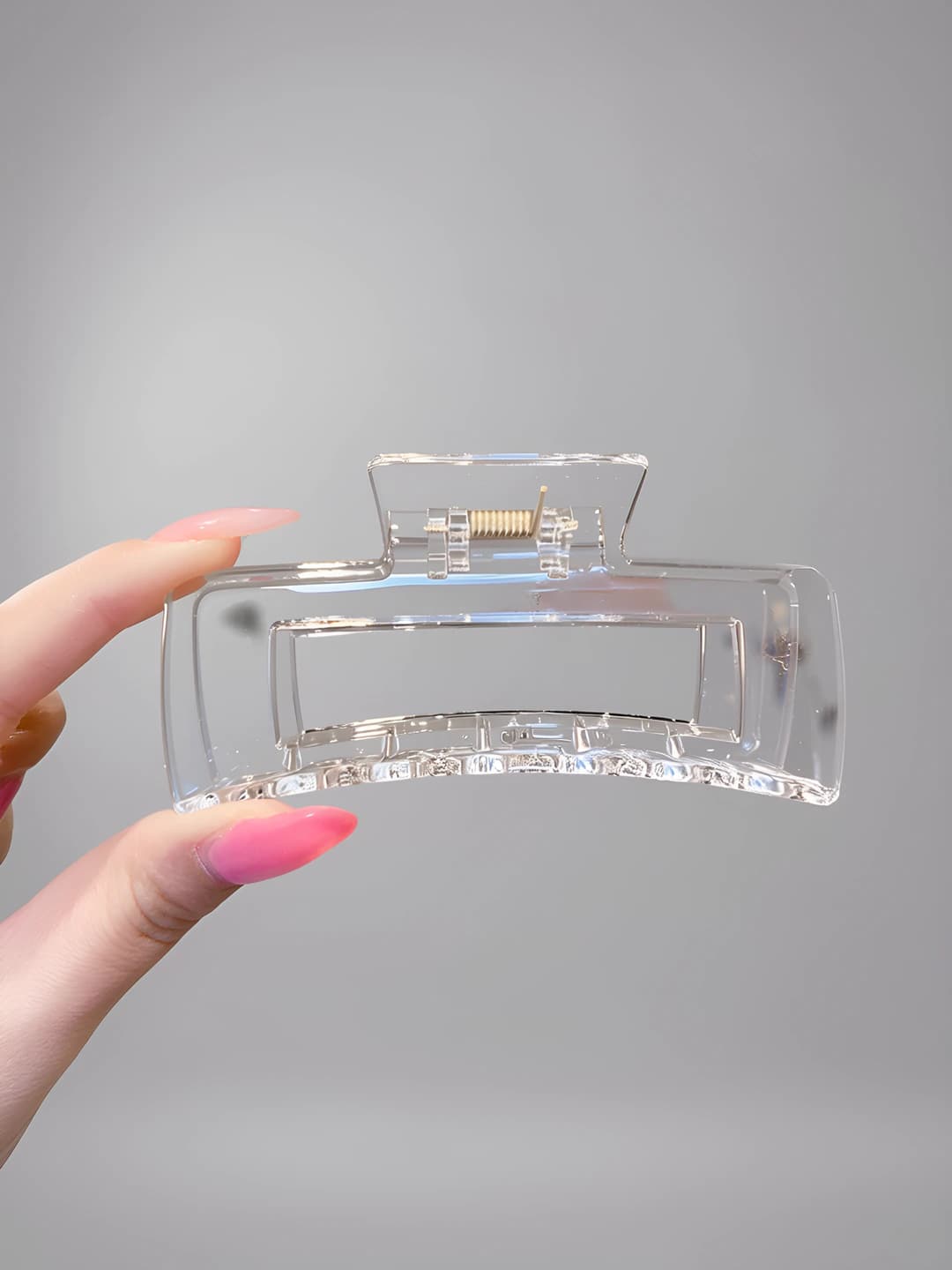 6#Прозрачный большой квадрат 10cm