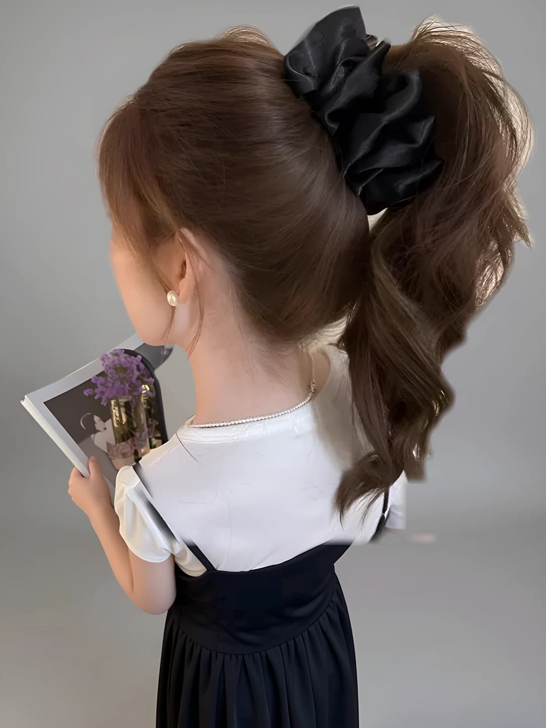 1# Black, 10 cm, flower 13 cm