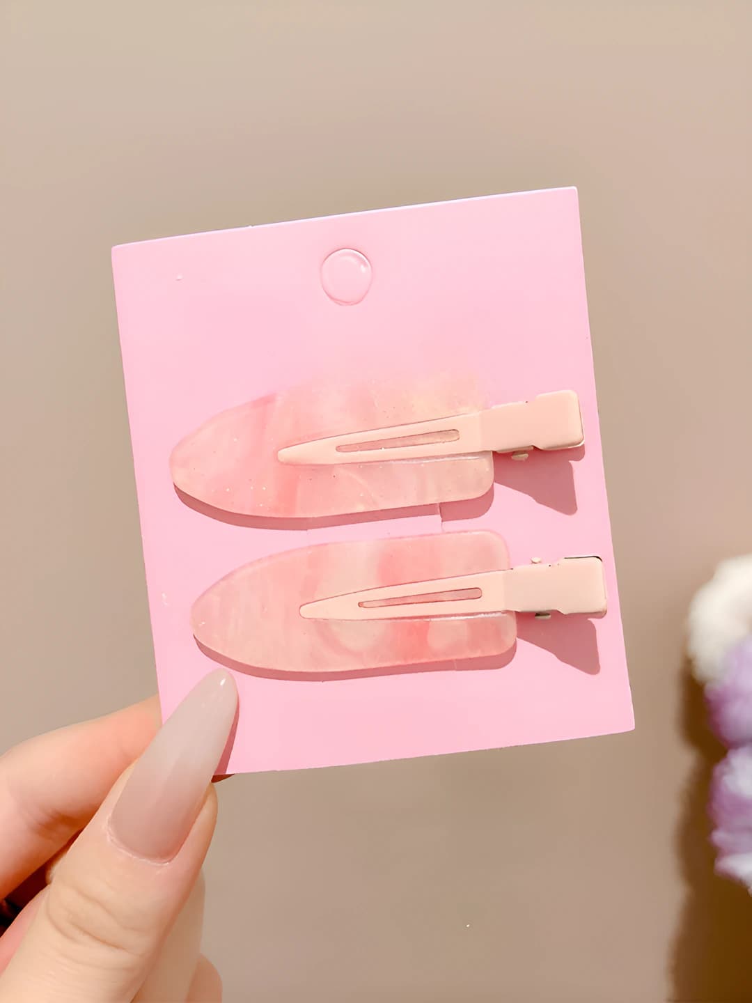 8# Orange-pink 2 pcs - 6.5 cm
