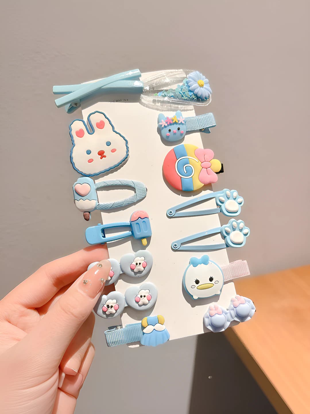 Rainbow apple blue, 14 pcs