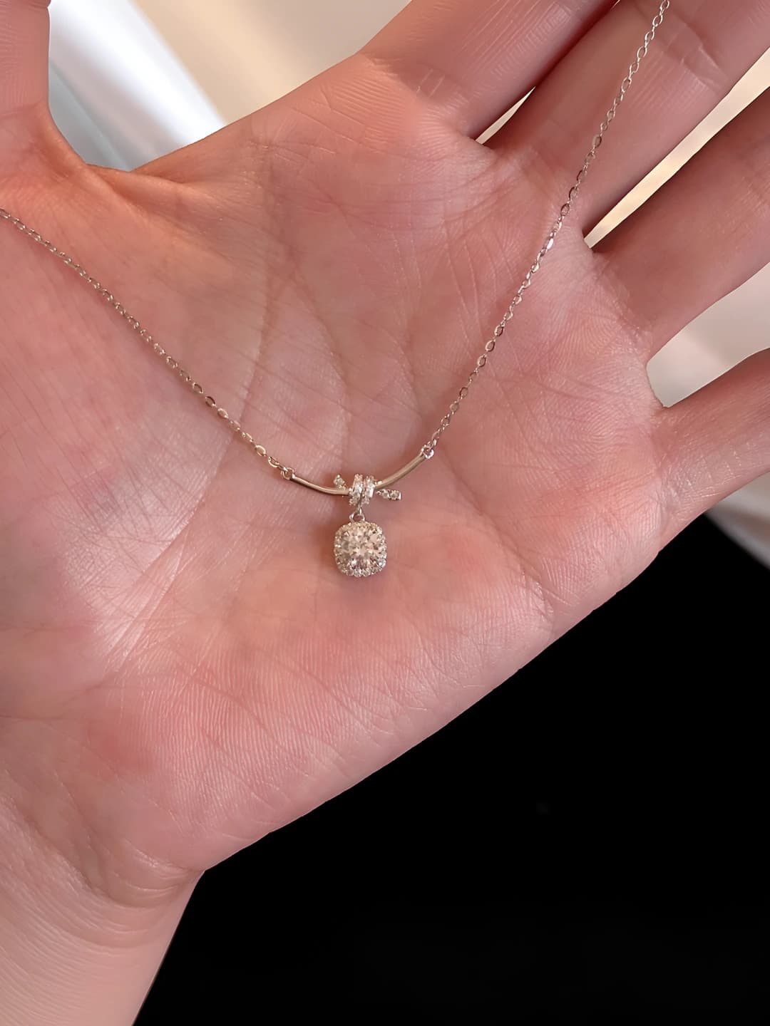 New knot small sugar necklace